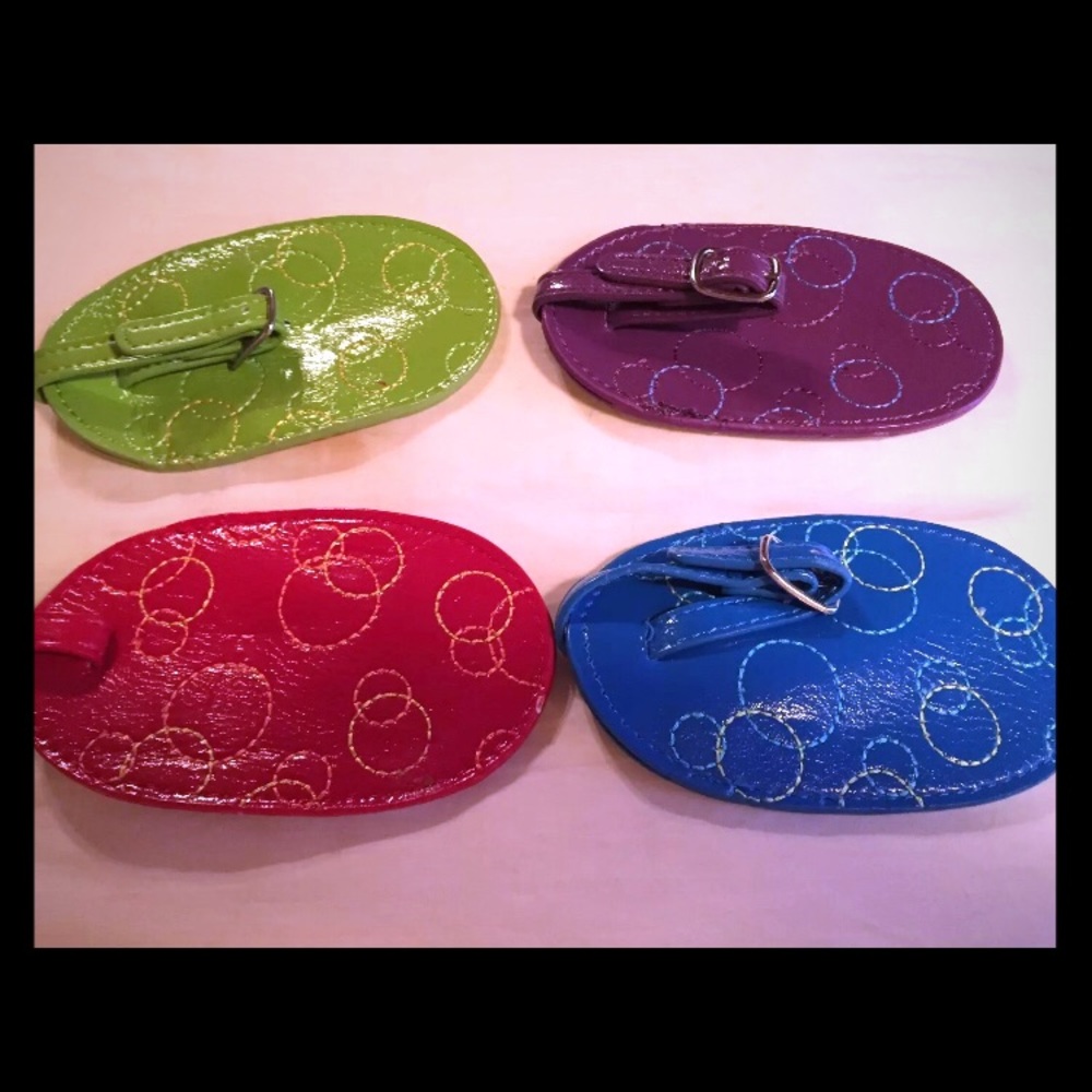 Set of 4 Luggage Tags